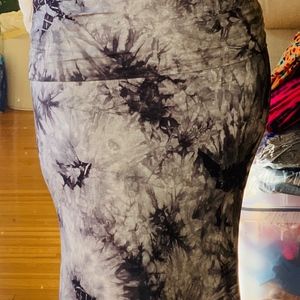 NWT Tye Dyed Body Con Foldover Tube Skirt: Buy all 4 for $40